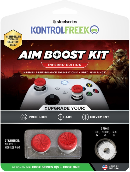 KontrolFreek Richtversterkingsset - Inferno Editie (Xbox) in de groep HOME ELECTRONICS / Spelconsoles en accessoires / Xbox Series X bij TP E-commerce Nordic AB (C75455)