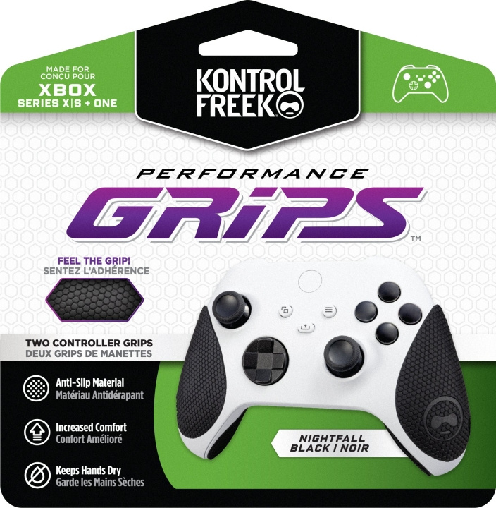 KontrolFreek Performance Grips, zwart (Xbox) in de groep HOME ELECTRONICS / Spelconsoles en accessoires / Xbox Series X bij TP E-commerce Nordic AB (C75457)