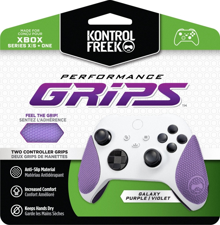 KontrolFreek Performance Grips, paars (Xbox) in de groep HOME ELECTRONICS / Spelconsoles en accessoires / Xbox Series X bij TP E-commerce Nordic AB (C75459)