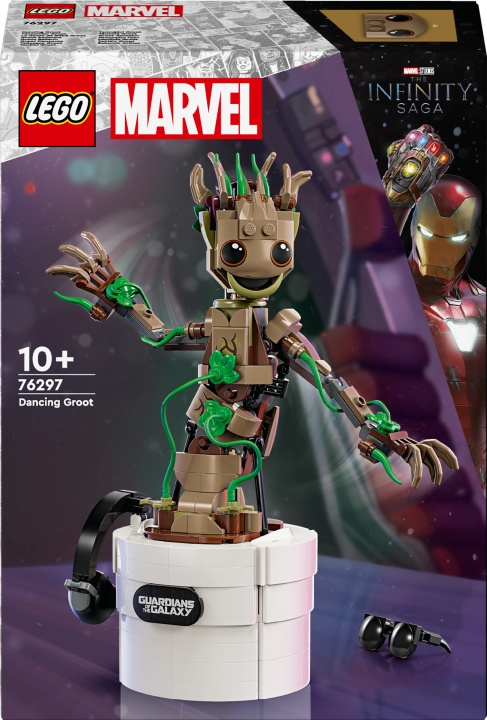 LEGO Superhelden Marvel 76297 - Dansende Groot in de groep SPEELGOED, KINDER- & BABYPRODUCTEN / Speelgoed / Bouwspeelgoed / Lego bij TP E-commerce Nordic AB (C75469)