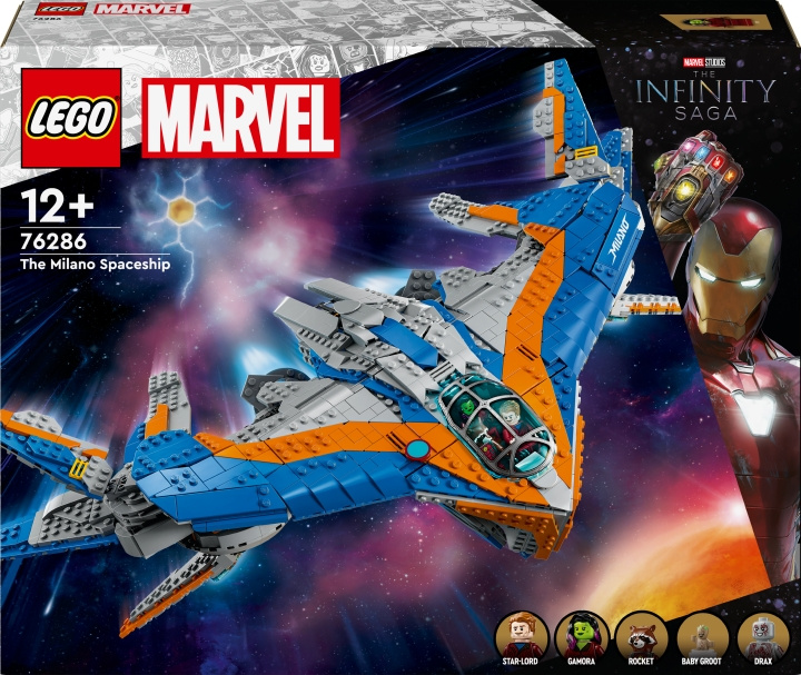 LEGO Superhelden Marvel 76286 - Guardians of the Galaxy: Milano in de groep SPEELGOED, KINDER- & BABYPRODUCTEN / Speelgoed / Bouwspeelgoed / Lego bij TP E-commerce Nordic AB (C75472)