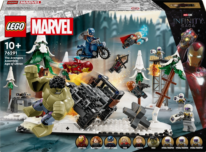 LEGO Superhelden Marvel 76291 - Avengers Assemble: Age of Ultron in de groep SPEELGOED, KINDER- & BABYPRODUCTEN / Speelgoed / Bouwspeelgoed / Lego bij TP E-commerce Nordic AB (C75474)