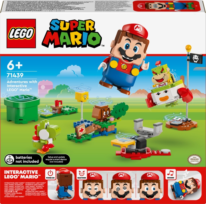 LEGO Super Mario 71439 - Avonturen van het interactieve ® Mario™ personage in de groep SPEELGOED, KINDER- & BABYPRODUCTEN / Speelgoed / Bouwspeelgoed / Lego bij TP E-commerce Nordic AB (C75477)