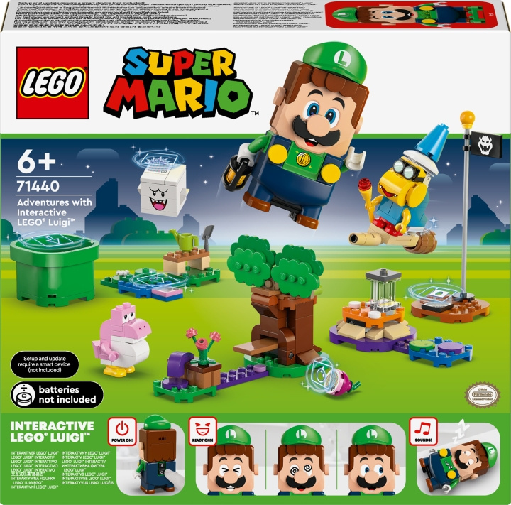 LEGO Super Mario 71440 - De avonturen van het interactieve ® Luigi™ personage in de groep SPEELGOED, KINDER- & BABYPRODUCTEN / Speelgoed / Bouwspeelgoed / Lego bij TP E-commerce Nordic AB (C75478)