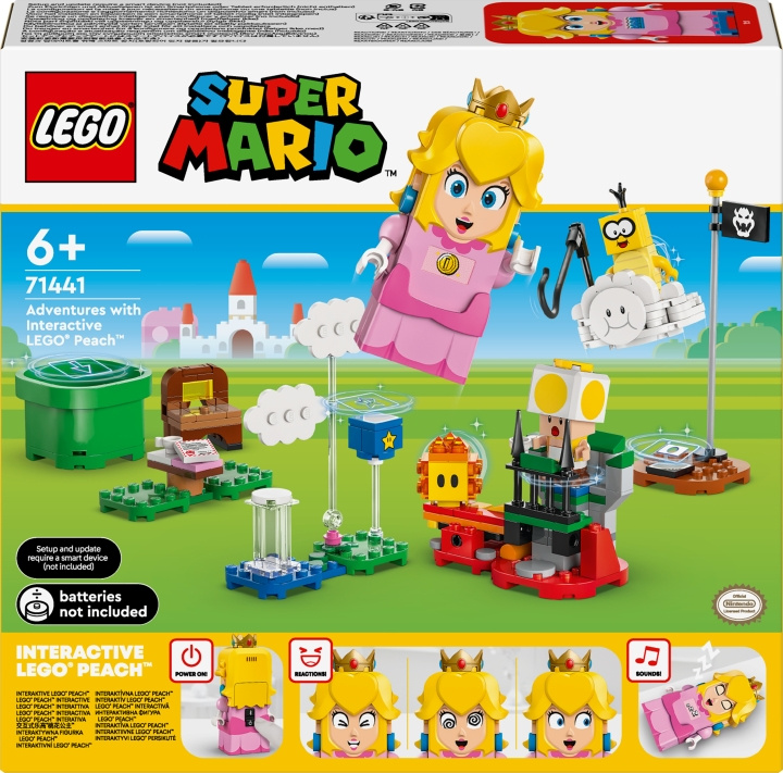 LEGO LEGOSuper Mario 71441 - Avonturen van het interactieve personage ® Peach™ in de groep SPEELGOED, KINDER- & BABYPRODUCTEN / Speelgoed / Bouwspeelgoed / Lego bij TP E-commerce Nordic AB (C75479)