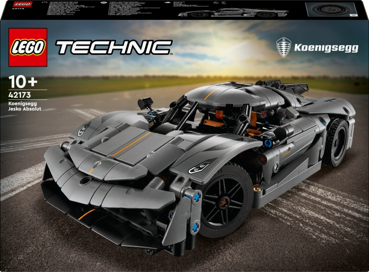 LEGO Technic 42173 - Grijze hypercar Koenigsegg Jesko Absolut in de groep SPEELGOED, KINDER- & BABYPRODUCTEN / Speelgoed / Bouwspeelgoed / Lego bij TP E-commerce Nordic AB (C75480)