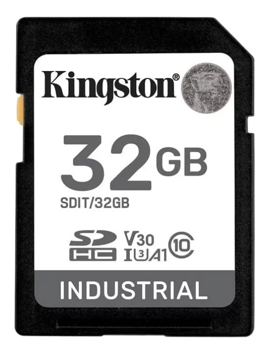 Kingston 32G SDHC Industrial pSLC Class10, UHS-I,U3,V30, A1 SD-Card in de groep HOME ELECTRONICS / Opslagmedia / Geheugenkaarten / SD/SDHC/SDXC bij TP E-commerce Nordic AB (C75502)