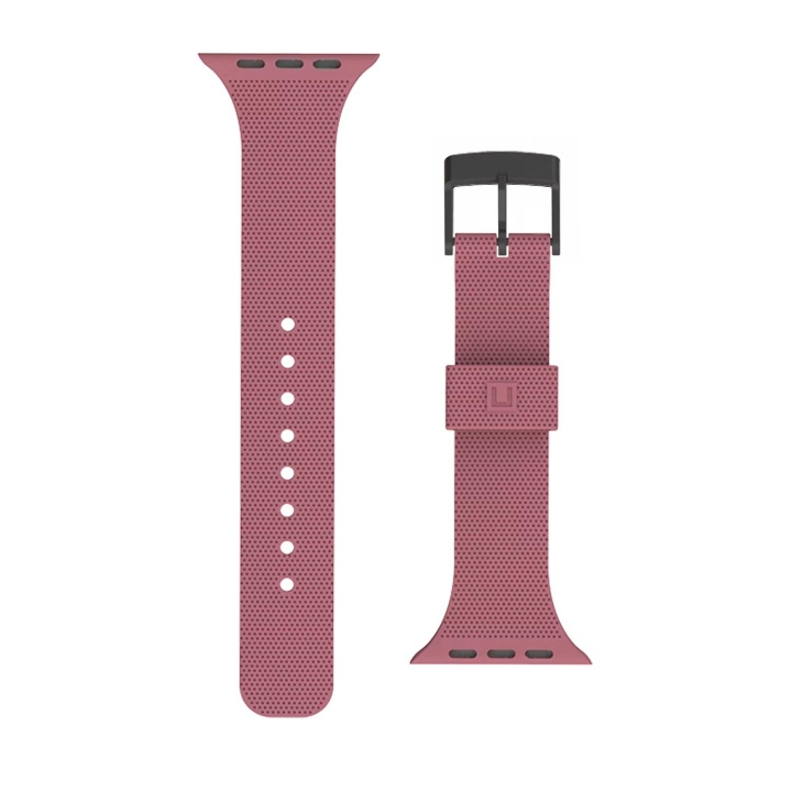 U by UAG Apple Watch 45/44/42mm [U] Aurora Strap, DustyRose in de groep SPORT, VRIJE TIJD & HOBBY / Smartwatch & Activiteitsmeters / Accessoires bij TP E-commerce Nordic AB (C75556)