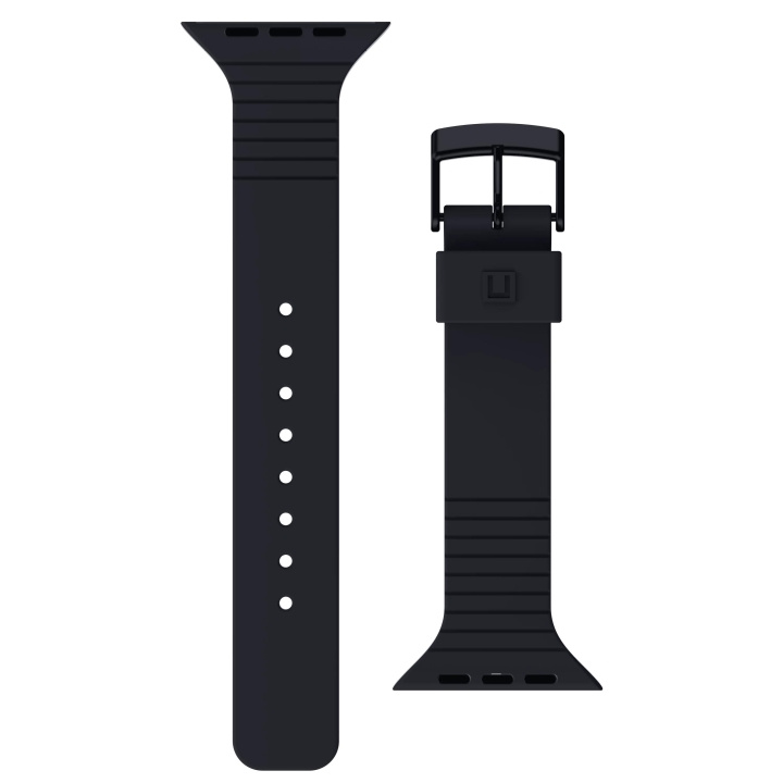 U by UAG Apple Watch 45/44/42 U Aurora Strap, Black in de groep SPORT, VRIJE TIJD & HOBBY / Smartwatch & Activiteitsmeters / Accessoires bij TP E-commerce Nordic AB (C75558)