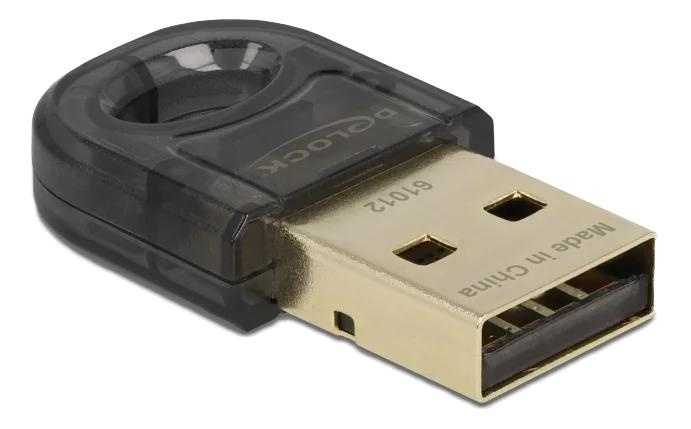 DeLOCK USB 2.0 Bluetooth 5.0 mini adapter in de groep COMPUTERS & RANDAPPARATUUR / Netwerk / Netwerkkaarten / USB bij TP E-commerce Nordic AB (C75622)