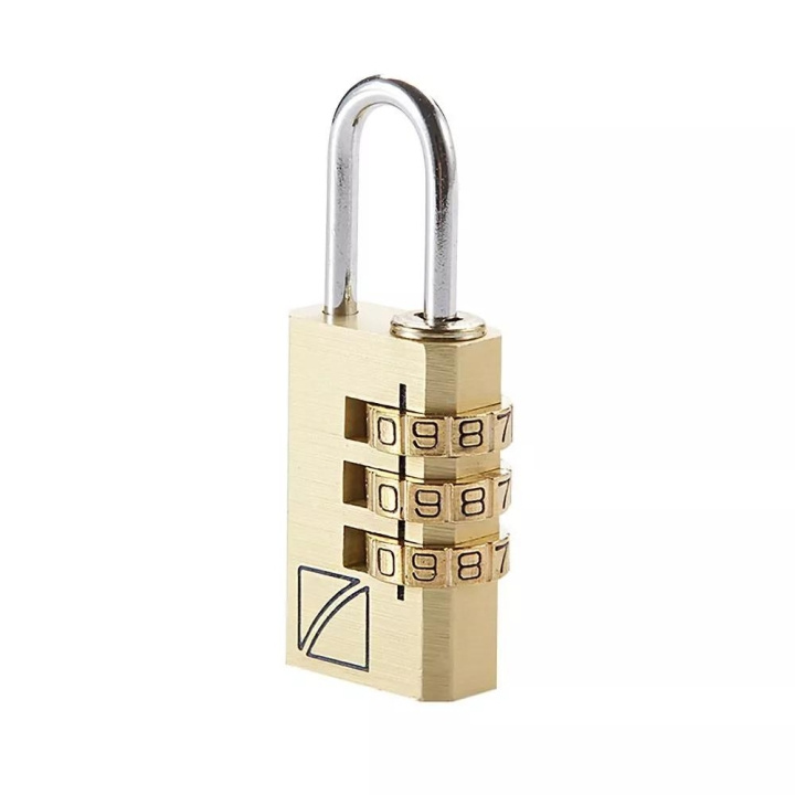 travelblue 3 Dial Combi Lock, mix color Silver or Gold in de groep SPORT, VRIJE TIJD & HOBBY / Reisaccessoires / Overige bij TP E-commerce Nordic AB (C75629)