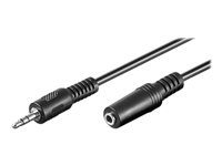 Goobay Audio extension cable Stereo 2m Jack male/female in de groep HUISHOUDEN & TUIN / Elektriciteit & Verlichting / Verlengkabels bij TP E-commerce Nordic AB (C75752)