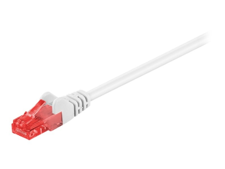 Goobay CAT 6 U/UTP CCA 25m White in de groep COMPUTERS & RANDAPPARATUUR / Computerkabels / Netwerkkabels / Cat6 bij TP E-commerce Nordic AB (C75758)