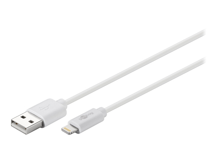 Goobay Lightning-kabel 50cm white MFi in de groep SMARTPHONE & TABLETS / Opladers & Kabels / Kabels / Kabels Lightning bij TP E-commerce Nordic AB (C75761)