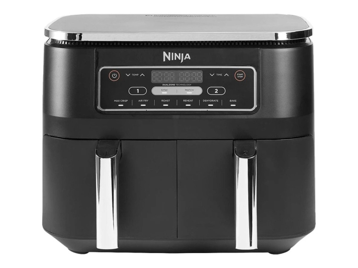 Ninja Foodi Dual Zone AF300EU Airfryer 2470W Grå in de groep HUISHOUDEN & TUIN / Huishoudelijke apparaten / Airfryers & friteuses bij TP E-commerce Nordic AB (C75783)