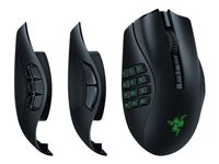 Razer Naga V2 Pro optical wireless cable black in de groep COMPUTERS & RANDAPPARATUUR / Muizen en toetsenborden / Muizen / Gaming bij TP E-commerce Nordic AB (C75790)