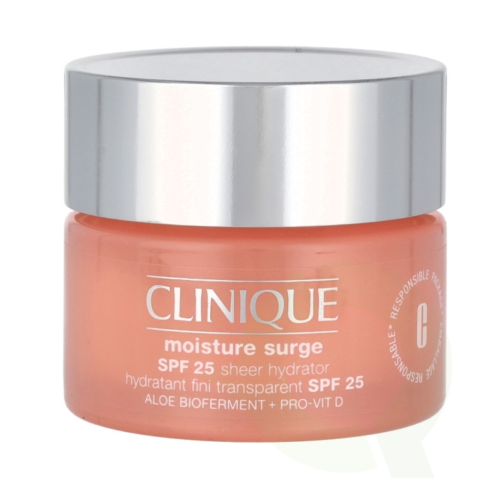 Clinique Moisture Surge SPF25 Sheer Hydrator 30 ml in de groep BEAUTY & HEALTH / Huidsverzorging / Gezicht / Gezichtscrèmes bij TP E-commerce Nordic AB (C75910)