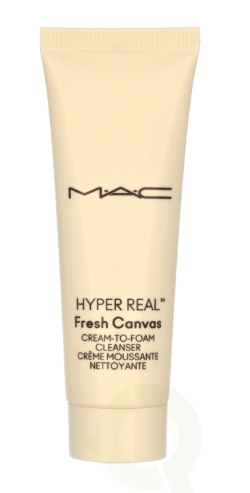 MAC Hyper Real Fresh Canvas Cream-To-Foam Cleanser 30 ml in de groep BEAUTY & HEALTH / Huidsverzorging / Gezicht / Schoonmaak bij TP E-commerce Nordic AB (C75919)