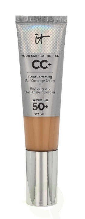 IT Cosmetics CC+ Color Corr. Full Coverage Cream SPF50 32 ml Medium Tan in de groep BEAUTY & HEALTH / Makeup / Make-up gezicht / Foundation bij TP E-commerce Nordic AB (C76036)