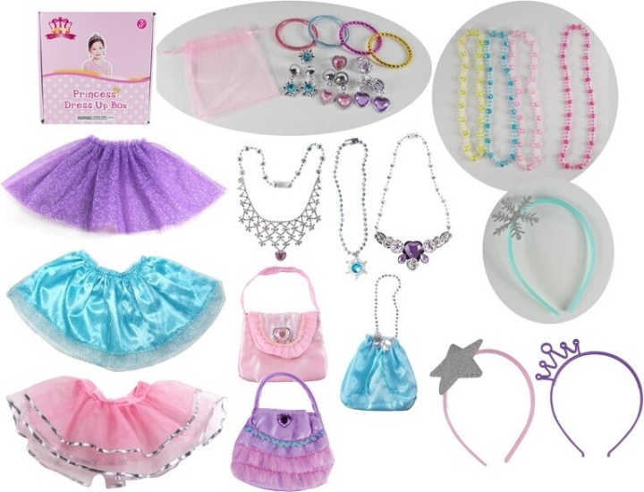 Techwo Princess alles-in-één speelset in de groep SPEELGOED, KINDER- & BABYPRODUCTEN / Speelgoed / Gemaskered kostuums bij TP E-commerce Nordic AB (C76091)