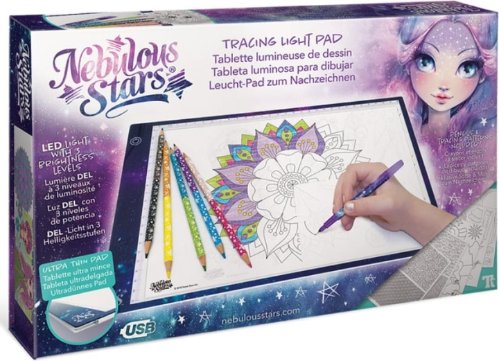 Nebulous Stars Tracing Light Pad - tekenblok in de groep SPEELGOED, KINDER- & BABYPRODUCTEN / Speelgoed / Tekenen & Tellen bij TP E-commerce Nordic AB (C76118)