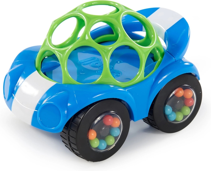 Oball Rammelaar&Rol auto, blauw in de groep SPEELGOED, KINDER- & BABYPRODUCTEN / Speelgoed / Speelgoedauto\'s bij TP E-commerce Nordic AB (C76150)