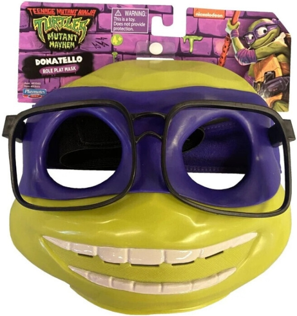 Teenage Mutant Ninja Turtles mutant Mayhem Donatello - naamio in de groep SPEELGOED, KINDER- & BABYPRODUCTEN / Speelgoed / Gemaskered kostuums bij TP E-commerce Nordic AB (C76153)