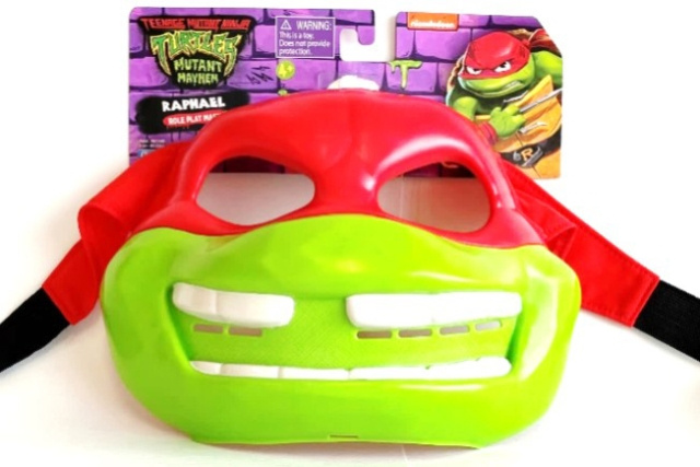 Teenage Mutant Ninja Turtles mutant Mayhem Raphael - masker in de groep SPEELGOED, KINDER- & BABYPRODUCTEN / Speelgoed / Gemaskered kostuums bij TP E-commerce Nordic AB (C76156)