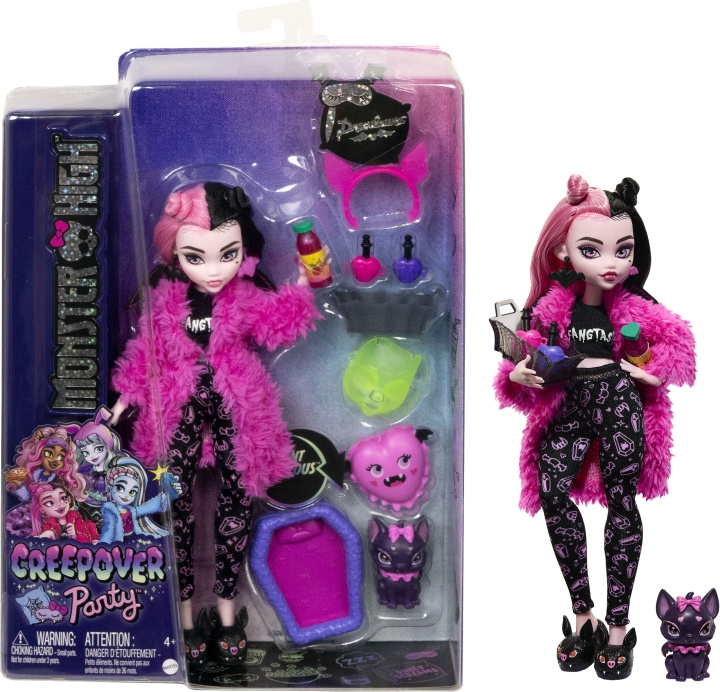 Monster High Creepover Party Draculaura - modepop in de groep SPEELGOED, KINDER- & BABYPRODUCTEN / Speelgoed / Docks & Accessoires bij TP E-commerce Nordic AB (C76157)