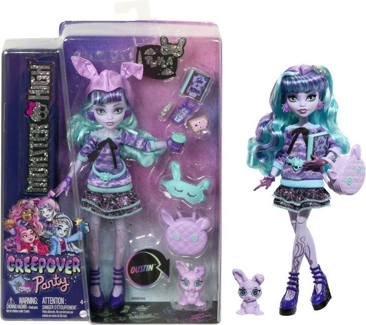 Monster High Sluimerfeestje Twyla - modepop in de groep SPEELGOED, KINDER- & BABYPRODUCTEN / Speelgoed / Docks & Accessoires bij TP E-commerce Nordic AB (C76160)