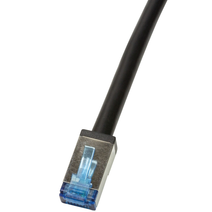 LogiLink Utomhusnätverkskabel CAT6A 0,5m in de groep COMPUTERS & RANDAPPARATUUR / Computerkabels / Netwerkkabels / Cat6 bij TP E-commerce Nordic AB (C76288)