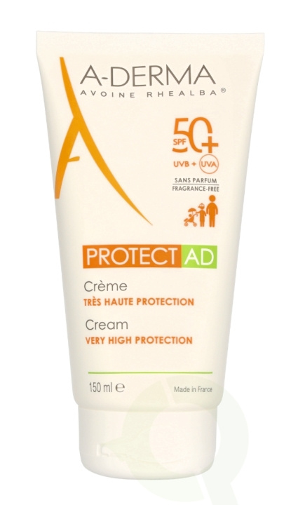 A-Derma Protect AD Cream SPF50+ 150 ml in de groep BEAUTY & HEALTH / Huidsverzorging / Zonnebank / Zonnebescherming bij TP E-commerce Nordic AB (C76301)