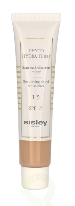 Sisley Phyto Hydra Teint Beautifying Tinted Moist. SPF15 40 ml 1.5 Beige in de groep BEAUTY & HEALTH / Huidsverzorging / Zonnebank / Zonnebescherming bij TP E-commerce Nordic AB (C76322)