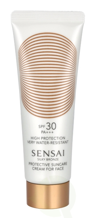 Sensai Silky Bronze Sun Care Cream For Face SPF30 50 ml in de groep BEAUTY & HEALTH / Huidsverzorging / Zonnebank / Zonnebescherming bij TP E-commerce Nordic AB (C76385)