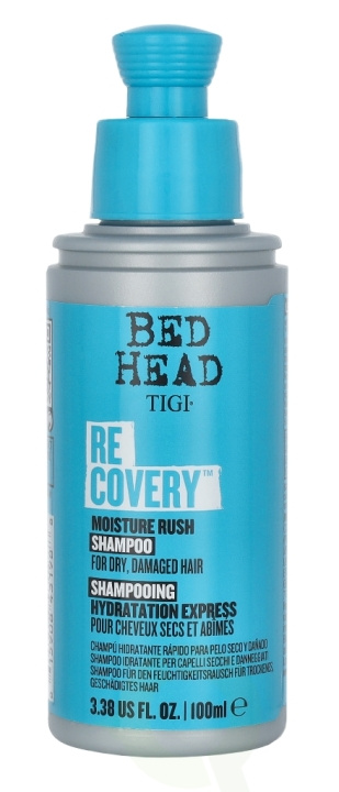 TIGI Bh Recovery Moisture Rush Shampoo 100 ml For Dry, Damaged Hair in de groep BEAUTY & HEALTH / Haar & Styling / Haarverzorging / Shampoo bij TP E-commerce Nordic AB (C76412)