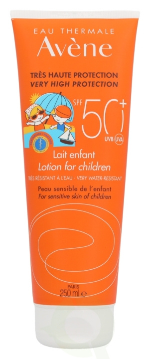 Avene Sun Very High Protection Lotion SPF50+ Children 250 ml in de groep BEAUTY & HEALTH / Huidsverzorging / Zonnebank / Zonnebescherming bij TP E-commerce Nordic AB (C76414)