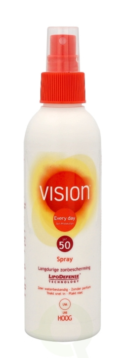 Vision Zonnespray SPF50 200 ml in de groep BEAUTY & HEALTH / Huidsverzorging / Zonnebank / Zonnebescherming bij TP E-commerce Nordic AB (C76424)