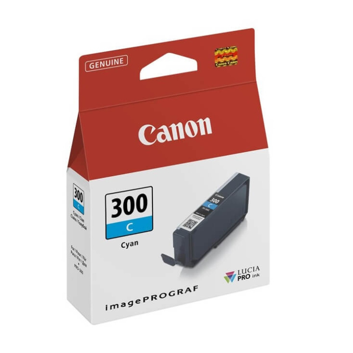 Canon Bläck 4194C001 PFI-300 Cyan in de groep COMPUTERS & RANDAPPARATUUR / Printers & Accessoires / Inkt & Toner / Inktpatronen / Canon bij TP E-commerce Nordic AB (C76468)