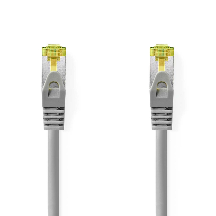 Nedis CAT7 Netwerkkabel | S/FTP | RJ45 Male | RJ45 Male | 20.0 m | Snagless | Rond | LSZH | Grijs | Label in de groep COMPUTERS & RANDAPPARATUUR / Computerkabels / Netwerkkabels / Cat7 bij TP E-commerce Nordic AB (C76656)