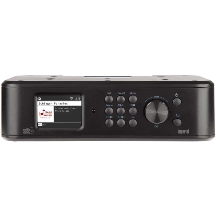 imperial DABMAN i460 multifunctionele radio zwart in de groep HOME ELECTRONICS / Audio & Beeld / Thuisbioscoop, Hifi en Draagbaar / Radio & Wekkers / Draadloze audiozender bij TP E-commerce Nordic AB (C76748)