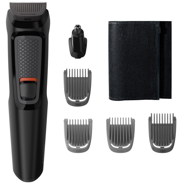 Philips Multigroom 6-i-1, grooming kit för ansikte MG3710 in de groep BEAUTY & HEALTH / Haar & Styling / Scheren & Trimmen / Haartrimmers bij TP E-commerce Nordic AB (C76758)