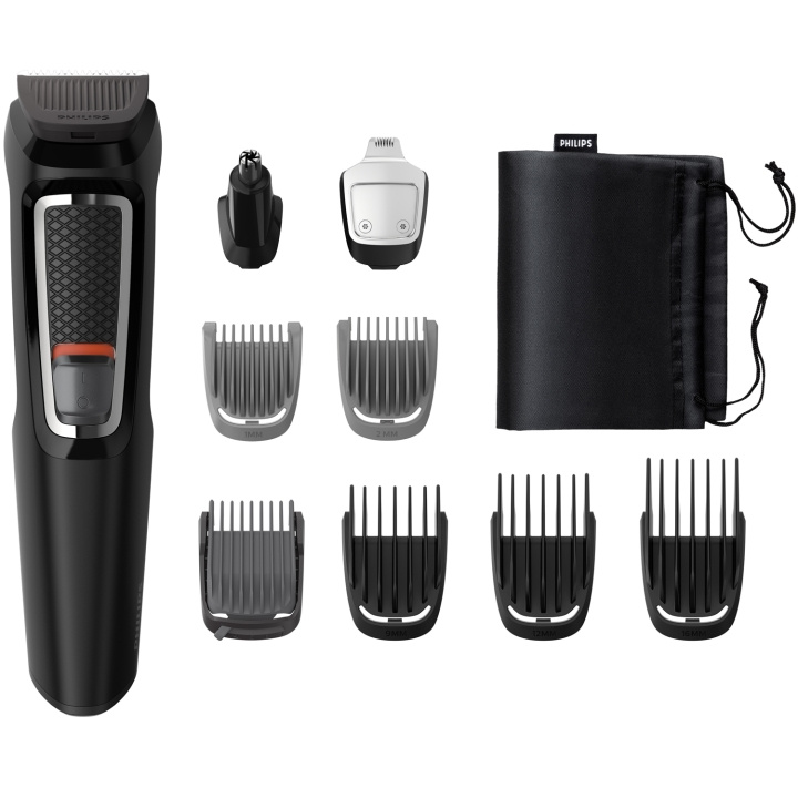 Philips Multigroom 9-i-1, grooming kit för ansikte och hår MG3740 in de groep BEAUTY & HEALTH / Haar & Styling / Scheren & Trimmen / Haartrimmers bij TP E-commerce Nordic AB (C76759)