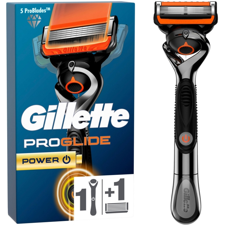 Gillette Rakhyvel Proglide Power 1st rakblad in de groep BEAUTY & HEALTH / Haar & Styling / Scheren & Trimmen / Scheermessen & Accessoires bij TP E-commerce Nordic AB (C76777)