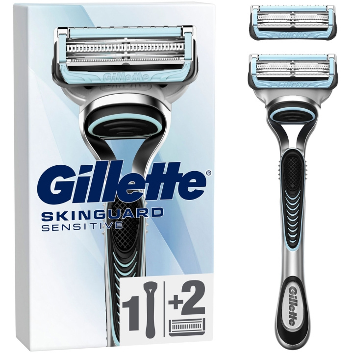 Gillette Rakblad Skinguard 2st rakblad in de groep BEAUTY & HEALTH / Haar & Styling / Scheren & Trimmen / Scheermessen & Accessoires bij TP E-commerce Nordic AB (C76779)