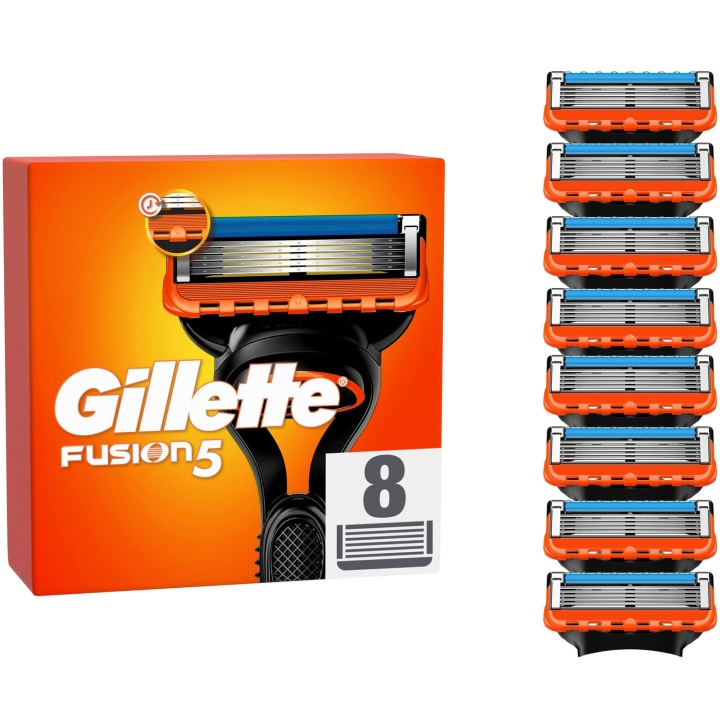 Gillette Rakblad Fusion XL 8st in de groep BEAUTY & HEALTH / Haar & Styling / Scheren & Trimmen / Scheermessen & Accessoires bij TP E-commerce Nordic AB (C76780)