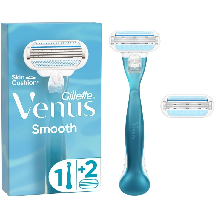 Gillette Rakhyvel Venus Smooth 2st rakblad in de groep BEAUTY & HEALTH / Haar & Styling / Scheren & Trimmen / Scheermessen & Accessoires bij TP E-commerce Nordic AB (C76786)