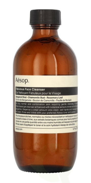 AESOP Fabulous Face Cleanser 200 ml in de groep BEAUTY & HEALTH / Huidsverzorging / Gezicht / Gezichtsolie bij TP E-commerce Nordic AB (C76833)