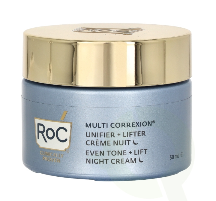 ROC Multi Correxion Even Tone & Lift Night Cream 50 ml in de groep BEAUTY & HEALTH / Huidsverzorging / Gezicht / Gezichtscrèmes bij TP E-commerce Nordic AB (C76847)