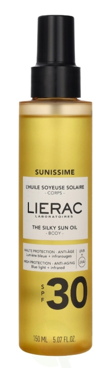 Lierac Paris Lierac Sunissime The Silky Sun Oil SPF30 150 ml in de groep BEAUTY & HEALTH / Huidsverzorging / Zonnebank / Zonnebescherming bij TP E-commerce Nordic AB (C76859)