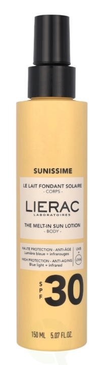 Lierac Paris Lierac Sunissime The Melt-in Sun Lotion SPF30 150 ml in de groep BEAUTY & HEALTH / Huidsverzorging / Zonnebank / Zonnebescherming bij TP E-commerce Nordic AB (C76862)